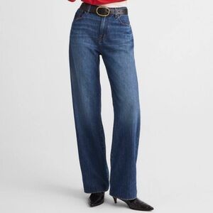 Madewell The Perfect Vintage Wide-Leg Jean in SoftDrape NWT